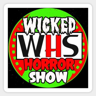 Wicked Horror Show round logo Sticker